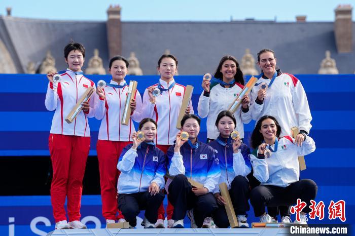 巴黎奥运射箭女子团体决赛：韩国完成十连冠 中