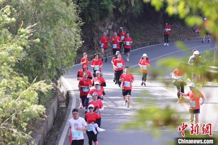海内外跑友畅游高山 永春呈祥乡国际高山徒步大