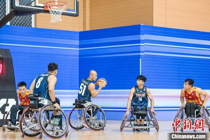 杭州举办2025亚大杯轮椅篮球赛 中国女队包揽冠亚